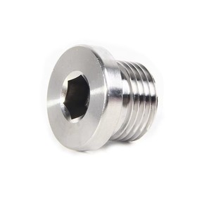 Bouchon d'étanchéité universel M18*1.5 <span class=keywords><strong>en</strong></span> acier inoxydable, à six pans creux, pour raccords de port filetés automobiles – Nouveau joint d'étanchéité - Product Image 1