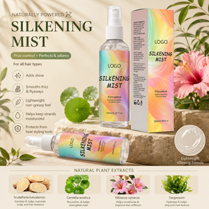 Spray para el cabello OEM ODM Silkening Mist para control del encrespamiento, brillo, protección contra el calor y peinado ligero. - Product Image 6