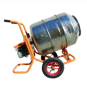 Mezcladora de Cemento y Concreto LONTA CQ350 de 350L, de Acero Inoxidable, Pequeña, Manual, Móvil, Portátil, con Motor Eléctrico, para Uso Doméstico, de Grado Alimenticio - Product Image 5