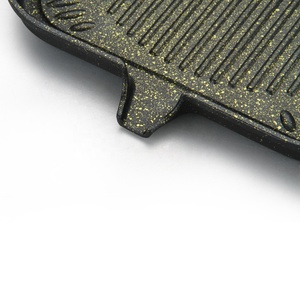 铝制户外韩版野营烧烤炉便携式不粘煎锅带感应底barbacoa portatil - Product Image 4