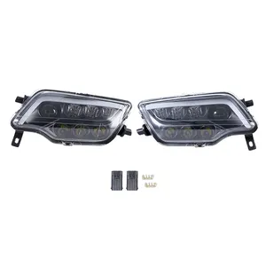 YongJin manufacturer price high brightness atv headlight for Honda Pioneer 1000 Talon Rancher 420 Foreman 500 Rubicon