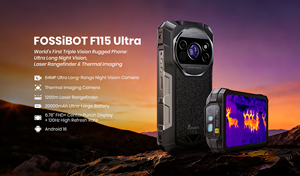 Smartphone robuste Fossibot F115 Ultra 5G 20000mAh33W Charge Imagerie thermique Vision nocturne 12GB+256GB IP68/IP69 Étanche Android16 - Product Image 5