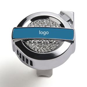 Exquisito Ambientador de Coche con Decoración de Diamantes en Caja de Regalo, Aromaterapia, Clip para Rejilla de Ventilación - Product Image 3