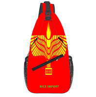 Sac à bandoulière léger avec drapeau syrien arameen, sac à dos de voyage quotidien, bretelles réglables, coussin dorsal respirant, petit sac de randonnée