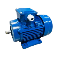 Haute qualité 0.75kw, 1HP, moteur à courant alternatif moteur asynchrone triphasé moteur électrique à induction