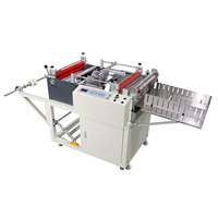 Máquina automática de corte de carrete a hoja para papel/tela no tejida/película plástica fabricante directo cortador cruzado