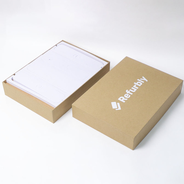 Wholesale Paper Recycled Kraft Computer Box Packaging Custom Transport Laptop Shipping Paper Lid Box Custom Packaging for Ipad