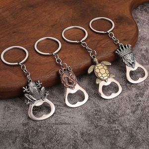 Tourist Souvenirs Creative Animal Bottle Opener <b>Small</b> Pendant Keychain for Metallic - Product Image 2