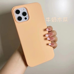 เคสโทรศัพท์ซิลิโคนสำหรับ Apple iPhone 11 12 13 14 15 16 PRO MAX MINI 7 8 6S PLUS x XS MAX พร้อมโลโก้ต้นฉบับ - Product Image 4