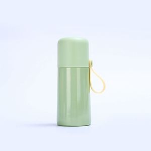 Mini 350ml Bullet <b>Thermos</b> Flask with Carry Strap Fits in Purse Custom Logo Stainless Steel Leakproof - Product Image 4
