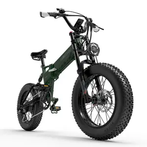 Lankeleisi G550 plus电动自行车1000W 20英寸折叠脂肪电动自行车48V 17.5ah电动自行车山地Ebike