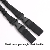 Sangle de Poitrine Double Pointe pour Équipement Tactique, Idéale pour l'Entraînement sur le Terrain et les Activités Tactiques Extérieures (CS) – Fixation Double Pointe