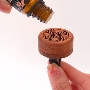Ambientador para Auto H-7104, Difusor <span class=keywords><strong>de</strong></span> Aceites Esenciales <span class=keywords><strong>de</strong></span> Madera con Clip para Ventilación, para Aromaterapia en el Hogar - Product Image 2