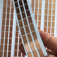 Papier de cuivre ultra-fin découpé à la forme, isolant à haute température, joint en papier de cuivre, blindage électromagnétique, ruban adhésif en papier de cuivre