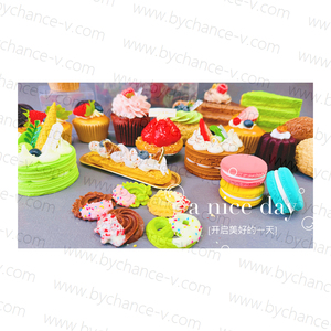 Centres <span class=keywords><strong>de</strong></span> table pour événements <span class=keywords><strong>de</strong></span> fête élégants, modèle <span class=keywords><strong>de</strong></span> réplique Eclair factice <span class=keywords><strong>de</strong></span> qualité supérieure pour magasin <span class=keywords><strong>de</strong></span> desserts, décor haut <span class=keywords><strong>de</strong></span> gamme - Product Image 5
