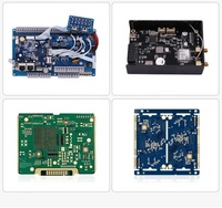 Shenzhen kustom cetak papan sirkuit Produsen Elektronik PCB SMT perakitan PCBA hijau putih 1 buah 72 jam
