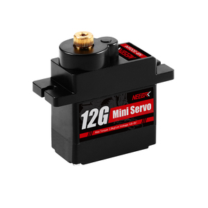 NEEBRC 12g Digital Micro Servo Metal Gear Motor de núcleo impermeable para 450 helicóptero <span class=keywords><strong>SCX24</strong></span> 1/24 RC coche <span class=keywords><strong>Axial</strong></span> <span class=keywords><strong>SCX24</strong></span> barco Wltoy parte - Product Image 1