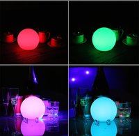 Veilleuse durable imperméable de lampe de table de boule de lumière de Offres Spéciales atmosphère LED pour la maison