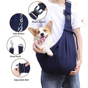 Ucuz taşınabilir evcil hayvan taşıyıcı çanta taşıma kedi köpek yavrusu seyahat çantası açık tek omuz köpek çanta Pet Sling taşıyıcı - Product Image 1
