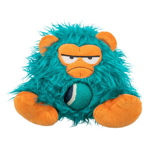 Peluche de monstruo con pelota de tenis de 25 cm, juguete interactivo para mascotas - Product Image 1