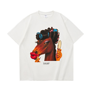 เสื้อยืดพิมพ์ลายกราฟิกสุดเท่ห์ สั่งทำได้ ขายส่ง พิมพ์ลายกว้าง แขนสั้น สไตล์ลำลอง - Product Image 6