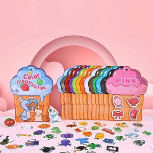 Juguete Sensorial para Autismo, Actividad de Aprendizaje de Números y Colores, Libro de Actividades para Niños Preescolares y Pequeños - Product Image 6