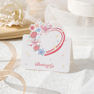 Venta caliente <span class=keywords><strong>Feliz</strong></span> Día de San Valentín Día DE LA MADRE Flor Regalo de felicitación Tarjeta de mensaje - Product Image 4