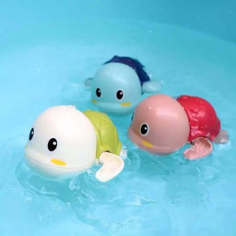 뜨거운 판매 수영 거북이 물 장난감으로 노는 여름 아기 목욕 장난감 해변 장난감
