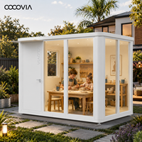 Studio de poterie pour enfants COCOVIA |   Atelier de jardin modulaire en aluminium | Espace créatif isolé à faire soi-même de 10,6 m²