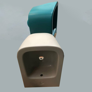 Sistema Filomuro per Bagno, Suite Sanitaria a Parete con Sedile Comfort, Bidet e Doccia, Lussuoso Bagno con WC - Product Image 1