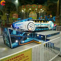 Jeu de carnaval manèges de parc d'attractions mini tours de voiture volants fous de vitesse électrique à vendre