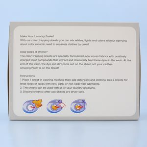 OEM merek penjepit warna lembar penangkap warna lembar Laundry - Product Image 6