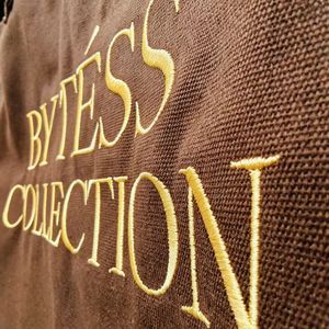 Embroidery Cotton <b>Canvas</b> Fashion Shopping <b>Bags</b> Outdoor Shoulder <b>Canvas</b> <b>Bag</b> Custom Logo <b>Large</b> Tote <b>Bag</b> - Product Image 3