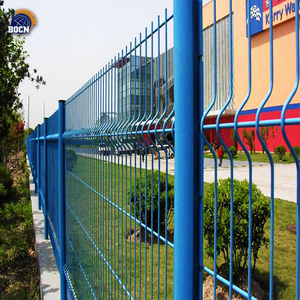 Panel de valla de jardín soldado, poste cuadrado 3D <span class=keywords><strong>exterior</strong></span>, cercado de malla de alambre soldado recubierto de polvo - Product Image 5