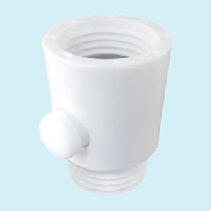 ABS bianco G1/2 "braccio <span class=keywords><strong>doccia</strong></span> e tubo flessibile valvola di controllo del flusso dell'acqua pulsante di arresto, universale <span class=keywords><strong>doccia</strong></span> testa di chiusura della valvola - Product Image 2