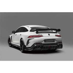 Parachoques trasero de fibra de carbono parcial IMP-Performance STYLE con puntas de escape para <span class=keywords><strong>AMG</strong></span> GT50 GT53 GT63 GT43 4 puertas <span class=keywords><strong>Coupe</strong></span> X290 - Product Image 2