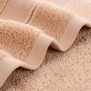 Toalhas bordadas personalizadas do logotipo Multi-color para toalhas luxuosas do barbeiro do hotel do banho do algodão Terry do spa