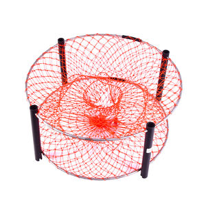 Cage à crabe outil de pêche fil fort pêche crevettes crabe Pot taille différente bateau en haute mer attraper piège accessoires de pêche - Product Image 1