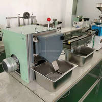 SJ25 laboratoire mini vis unique en plastique granulation ligne de production extrudeuse bureau en plastique recyclage granulation machine pe