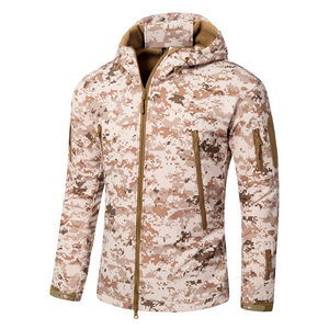 <strong>Soft</strong> <strong>Shell</strong> <strong>Tactical</strong> <strong>Jacket</strong> Waterproof Softshell <strong>Jackets</strong> Men Hoody <strong>Jacket</strong> - Product Image 4