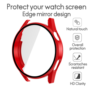 Cristal + funda para <span class=keywords><strong>Huawei</strong></span> <span class=keywords><strong>Watch</strong></span> 3 Pro GT2 <span class=keywords><strong>GT3</strong></span> <span class=keywords><strong>42mm</strong></span> 46mm, Protector de pantalla templado para <span class=keywords><strong>huawei</strong></span> <span class=keywords><strong>GT3</strong></span> Pro GT2E - Product Image 2