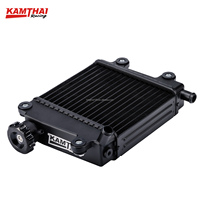 KAMTHAI Racing Nmax V1 Radiateur de moto en aluminium NVX Radiateur pour Yamaha Nmax 155 2024 Nmax V1 Aerox V1 Accessoires Radiateur