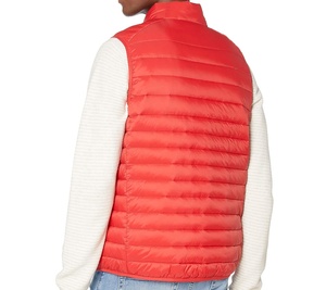 Gran oferta 2025, calentador de cuerpo de diseñador al por mayor, nuevo chaleco acolchado personalizado para hombre, chaleco acolchado ligero informal en Color naranja - Product Image 3