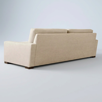 Canapé 2 places à coussins, vente directe d'usine, durable, moderne, élégant, en tissu, sectionnel, double siège, structure en bois, pour salon