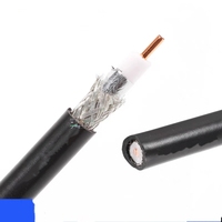 Prix usine électrique LMR300/5D-FB chargeur câble Coaxial GPS antenne Pigtail fil cavalier avec connecteur QMA/BNC/SMA/N/TNC/UHF