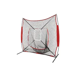 7X7 Voeten Honkbal Softbal Praktijk Netto Raken Batting Pitching Training Aids Scherm Apparatuur Zware Netto Met Grote mond