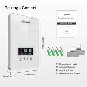 Calentador de Agua Eléctrico Instantáneo de 8000W para Toda la Casa, Ahorro de Energía, Carcasa de Plástico, Manual en Inglés, Uso Doméstico, 2026 - Product Image 5