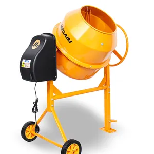 concrete mix machine for construction works 100l mini electric mixer concrete for selling