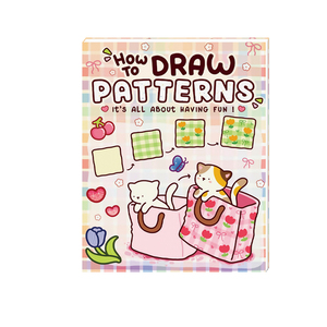 <span class=keywords><strong>Livre</strong></span> de <span class=keywords><strong>Dessin</strong></span> Pas à Pas pour Enfants : Apprenez à Dessiner des Motifs Mignons et <span class=keywords><strong>Kawaii</strong></span> – Idéal pour Filles, Activités Artistiques Scolaires, Fêtes, Anniversaires, Cadeaux de Vacances - Product Image 1
