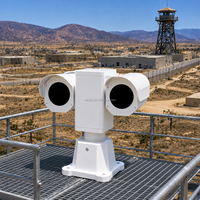 Système de caméra PTZ de surveillance périmétrique de haute sécurité avec imagerie thermique à double capteur IP67 pour extérieur